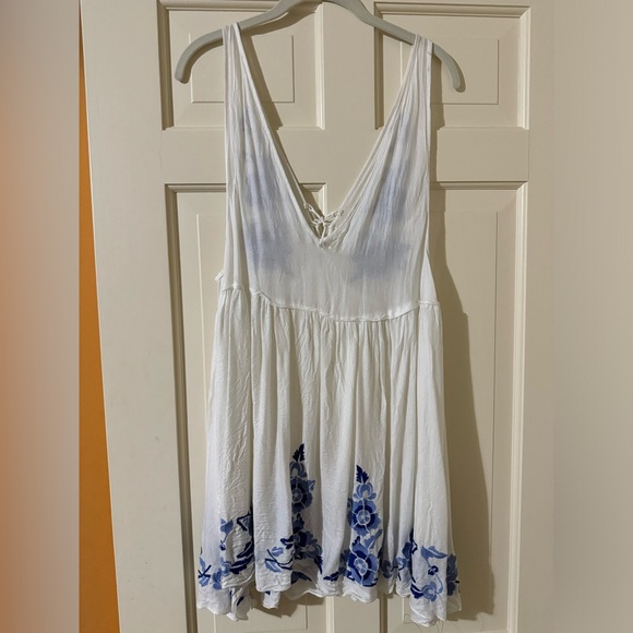 Free People Aida White Embroidered Slip - Picture 5 of 8